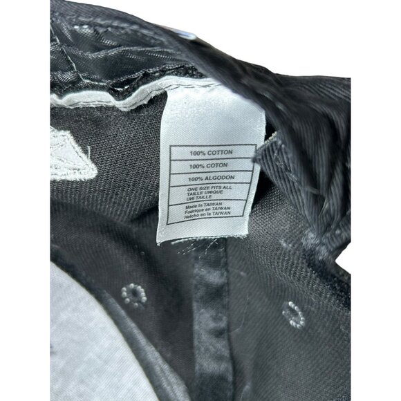 VTG Atlanta Falcons NFL Reebok Black Baseball Cap Hat Adjustable Sz One Size - Picture 9 of 10